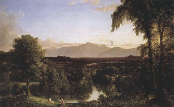 Thomas Cole View on the Catskill-Early Autumn Norge oil painting art